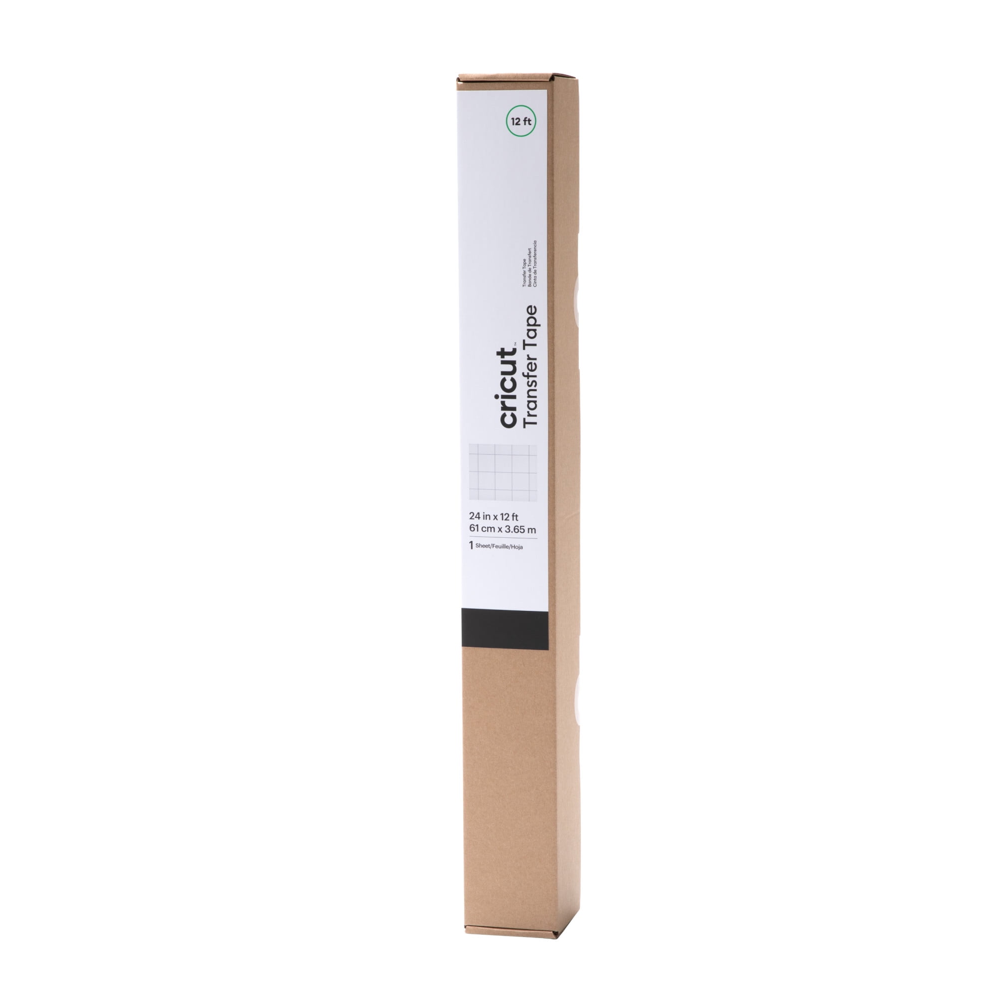 Cricut Vinyl Transfer Tape 12inX48in- (並行輸入品) Cricut Transfer Tape, Clear 12
