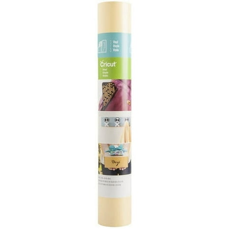 Cricut Vinyl 12"x48" Roll - Light Yellow