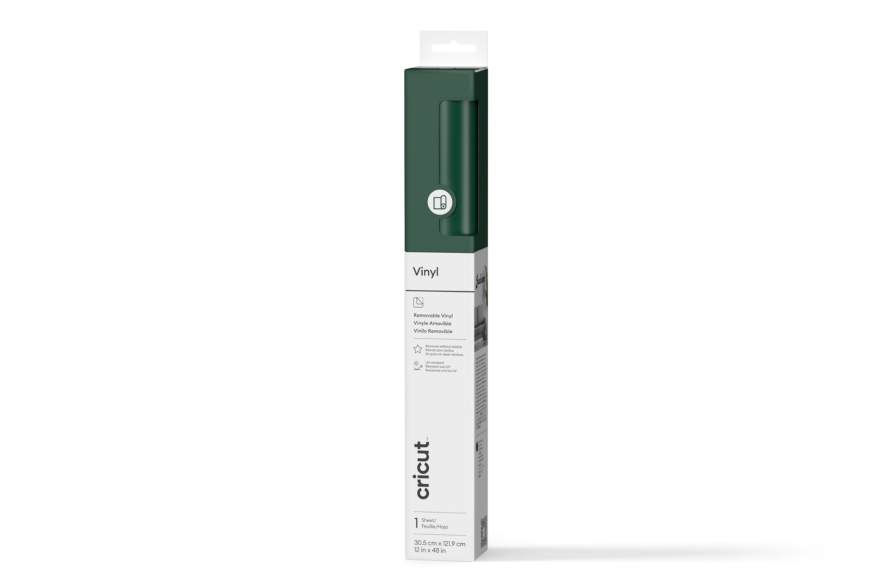 Cricut® Vinyl – Permanent (4 ft), 12 x48, Forest Green