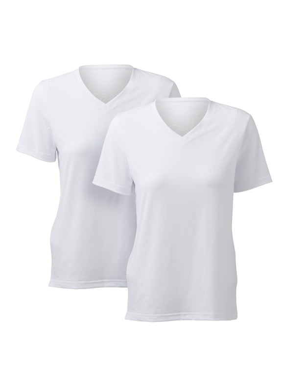® Womens T-Shirt Blank, V Neck, DIY Custom T-Shirt