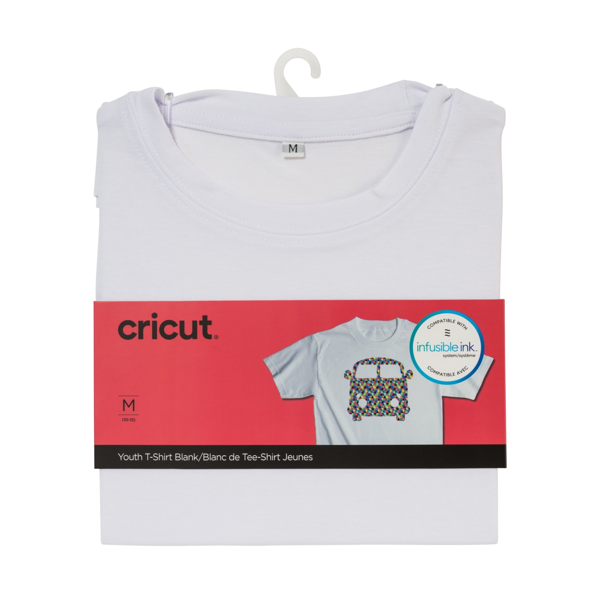 Cricut® Youth's T-Shirt Blank, Crew Neck, M