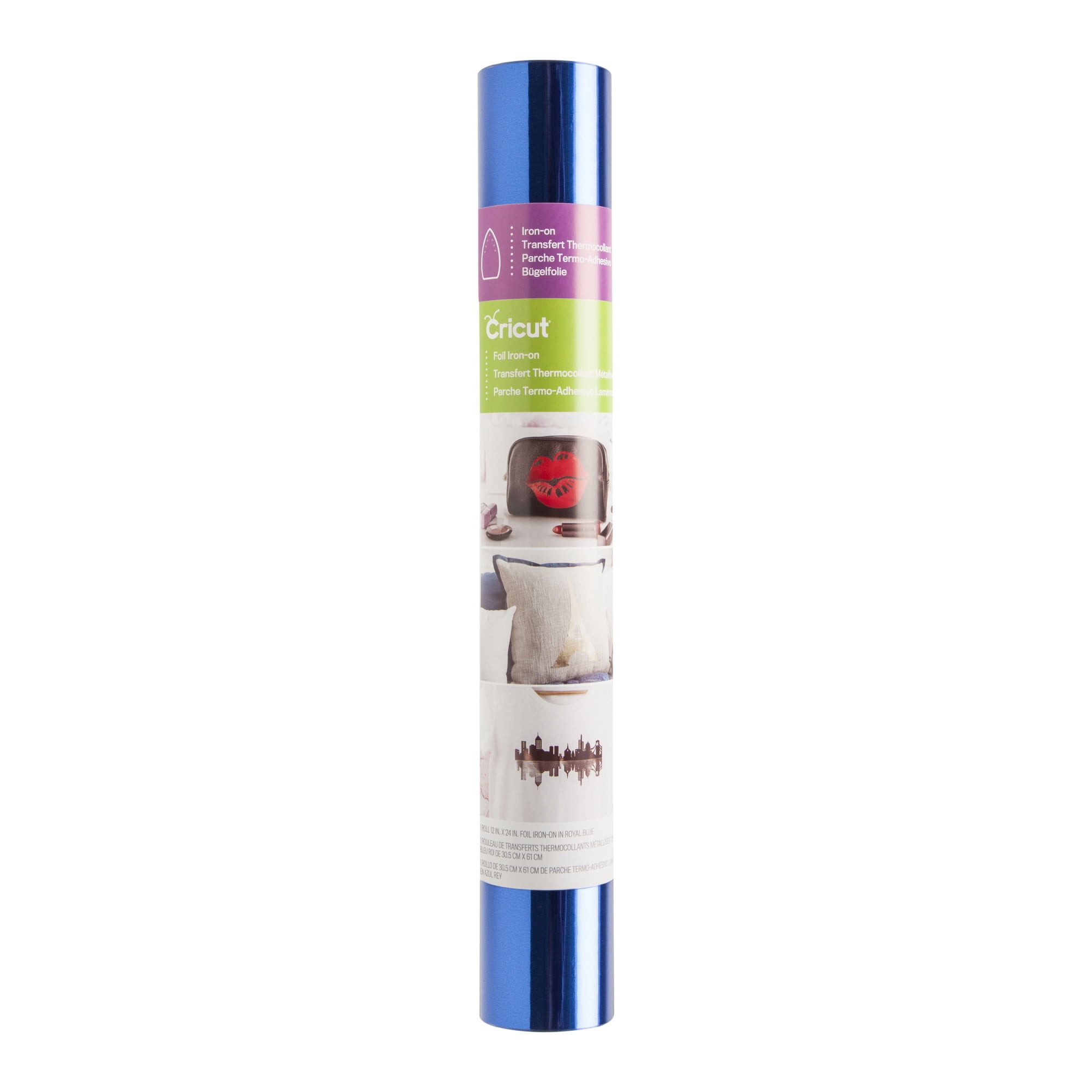 Cricut®&nbsp;Foil Iron-On™ Vinyl, Royal Blue, 12" x 24"