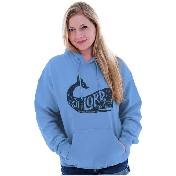 Cried Out To The Lord He Answered Hoodie Sweatshirt Women Men Brisco Brands S