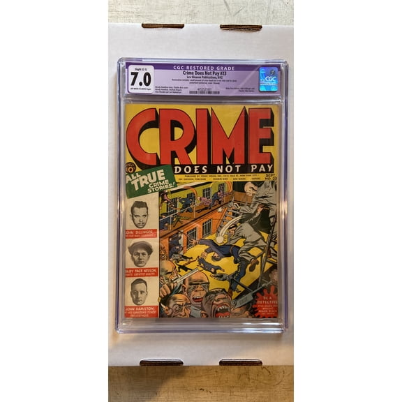 Crime Does Not Pay #23 - CGC 7 Comic Book