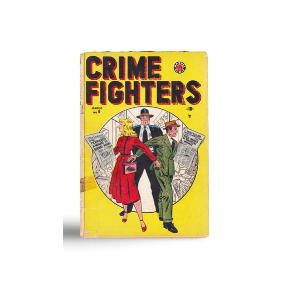 Crime Fighters #6 Comic Book