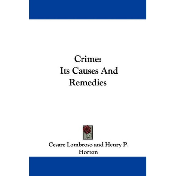 Pre-Owned Crime : Its Causes and Remedies
