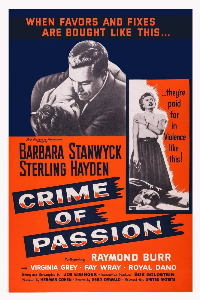 Crime Of Passion Canvas Art - (11 x 17)