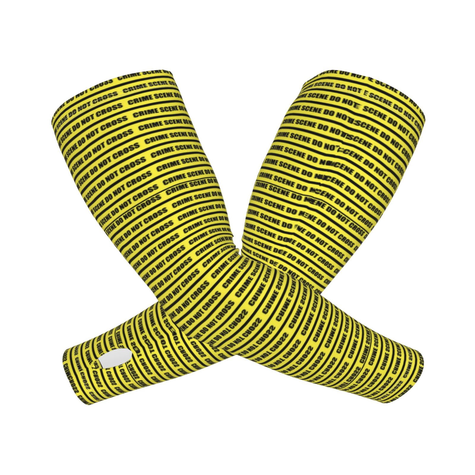 Crime Scene Sun Protection Cooling Arm Sleeves With Thumb Hole ...