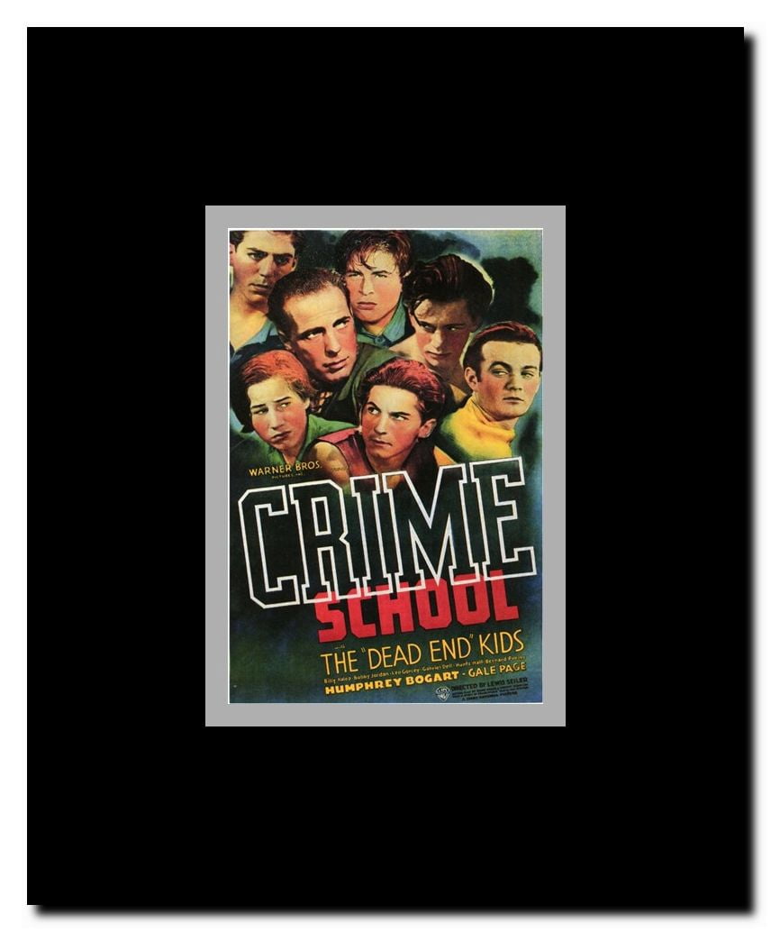 Crime School Framed Movie Poster