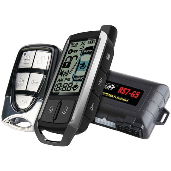 CrimeStopper RS7G5, 2-Way Remote Starter, Operating Range for Automotive
