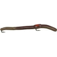 thumbnail interactive-video image 1 of K&E Tackle Stopper Worm Rival Hand Tied Scented Worm 2.5'' - Natural, 1 of 4