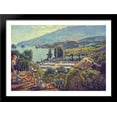 thumbnail image 1 of Crimea. Pioneer camp-resort 38x28 Large Black Wood Framed Print Art by Ilya Mashkov, 1 of 2