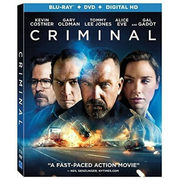 Criminal (Blu-ray), Lions Gate, Action & Adventure