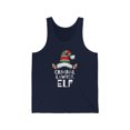 thumbnail image 1 of Criminal Elf Unisex Tank Top, XS-2XL Christmas Attorney Law School Elves, 1 of 2