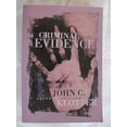 thumbnail image 1 of Pre-Owned Criminal Evidence Paperback, 1 of 1
