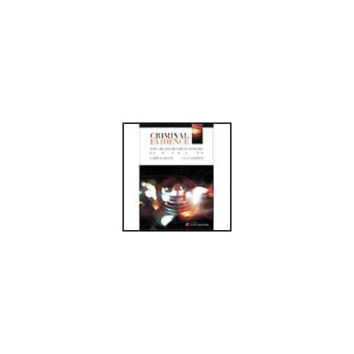 Pre-Owned Criminal Evidence for Law Enforcement Officers (Softcover) (Paperback) 9781422403501