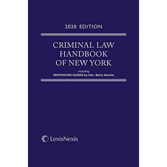 Pre-Owned Criminal Law Handbook of New York Paperback