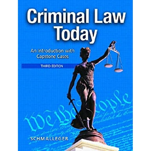 Pre-Owned Criminal Law Today : An Introduction with Capstone Cases