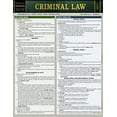 thumbnail image 1 of Pre-Owned Criminal Law: A Quickstudy Laminated Reference Guide, 9781423244158, 142324415X, Paperback, Updated edition, 1 of 1