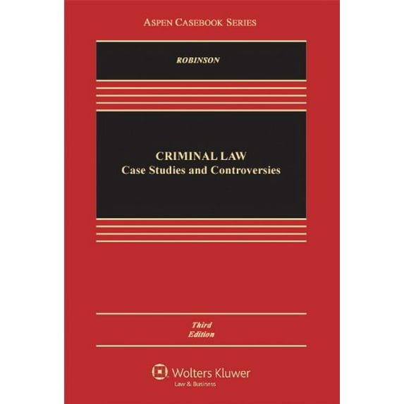 Pre-Owned Criminal Law: Case Studies & Controversies (Aspen Casebooks) Paperback