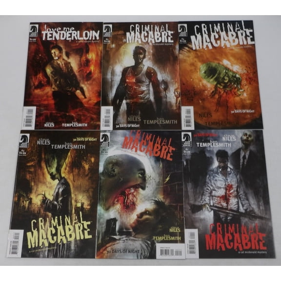Criminal Macabre #1-5 VF/NM complete series + Love Me Tenderloin ; Dark Horse