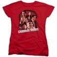 thumbnail image 1 of Criminal Minds-Brain Trust - Short Sleeve Womens Tee - Red- Medium, 1 of 1