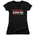 thumbnail image 1 of Criminal Minds Future Bride Junior Women's V-Neck T-Shirt Black, 1 of 2
