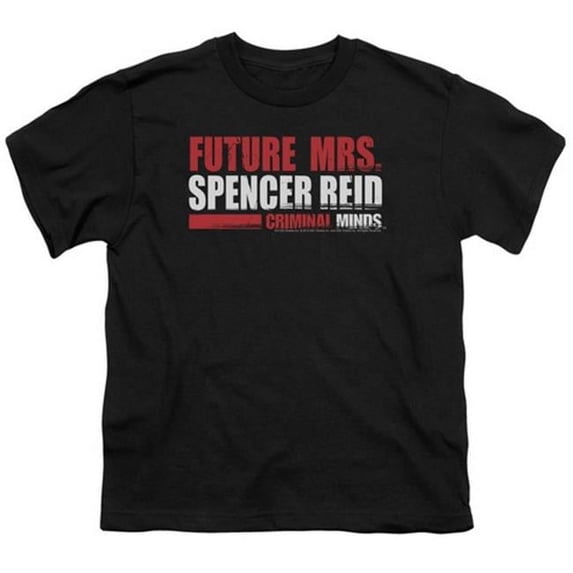 Criminal Minds-Future Bride - Short Sleeve Youth 18-1 Tee - Black, Medium