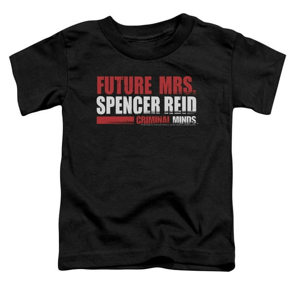 Criminal Minds Future Bride Toddler T-Shirt Black