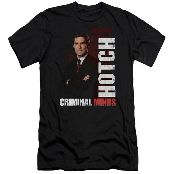 Criminal Minds - Hotch - Premium Slim Fit Short Sleeve Shirt - Medium