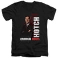 thumbnail image 1 of Criminal Minds-Hotch - Short Sleeve Adult 30-1 V-Neck Tee - Black- Medium, 1 of 1