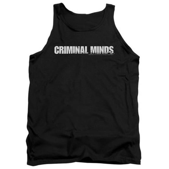 Criminal Minds-Logo - Adult Tank Top - Black- Extra Large