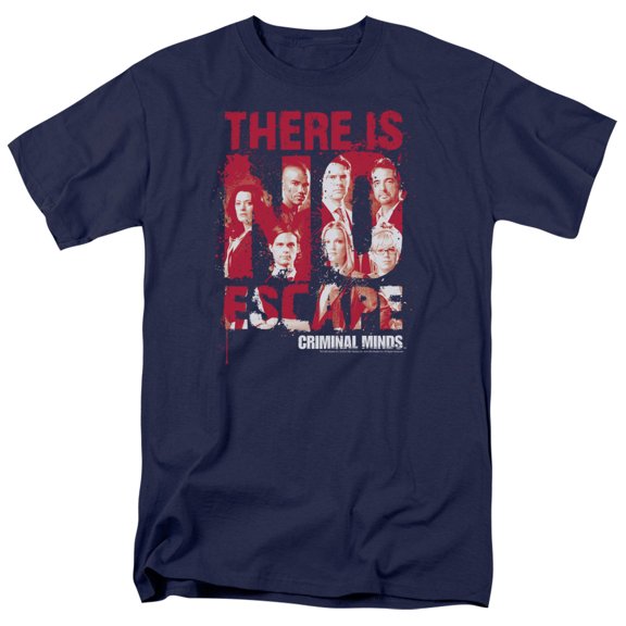 Criminal Minds No Escape Officially Licensed Adult T-Shirt 2XL