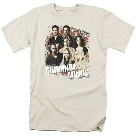 Criminal Minds Solution Lies Within Officially Licensed Adult T-Shirt 2XL