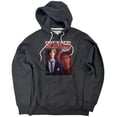 thumbnail image 1 of Criminal Minds Spencer Reid Bootleg Unisex Adult Slim Fit Pull-Over Heather Hoodie, Charcoal, Small, 1 of 5