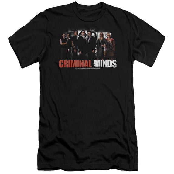 Criminal Minds - The Brain Trust - Premium Slim Fit Short Sleeve Shirt - X-Large