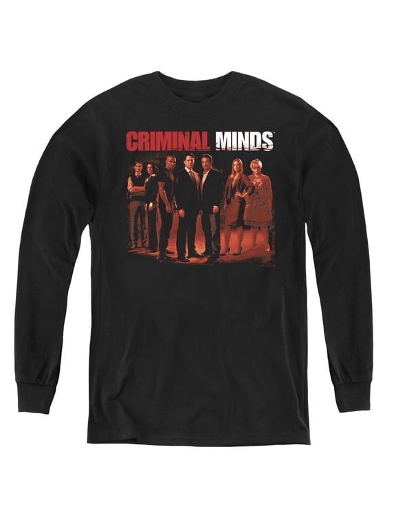 Criminal Minds - The Crew - Youth Long Sleeve Shirt - Medium