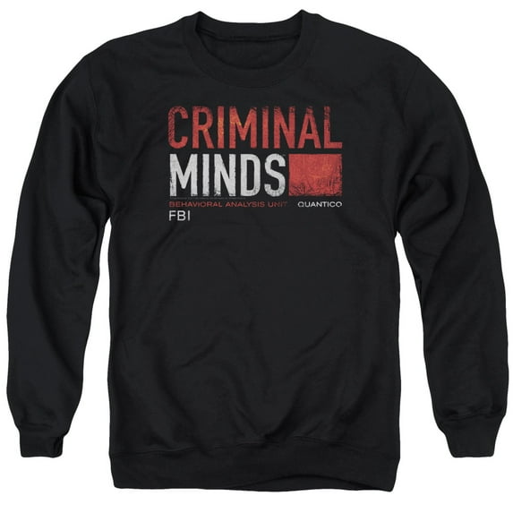 Criminal Minds - Title Card - Crewneck Sweatshirt - XXX-Large
