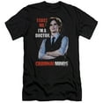 thumbnail image 1 of Criminal Minds - Trust Me - Premium Slim Fit Short Sleeve Shirt - Medium, 1 of 2