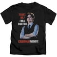 thumbnail image 1 of Criminal Minds Trust Me Youth 18/1 T-Shirt Black, 1 of 1