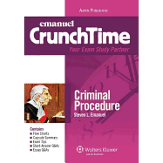 Pre-Owned Criminal Procedure (Crunchtime) (Paperback) 0735563012 9780735563018