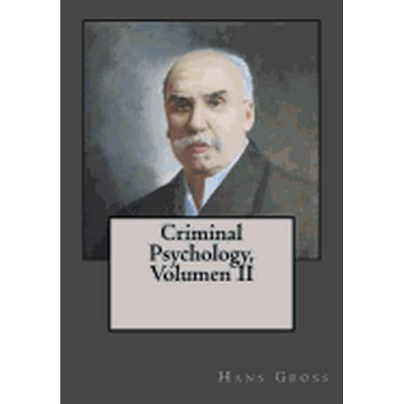 Criminal Psychology, Volumen II (Paperback)