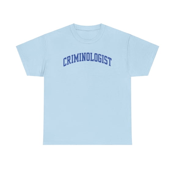 Criminologist Criminology Graduation Shirt Gifts Tshirt Crew Neck
