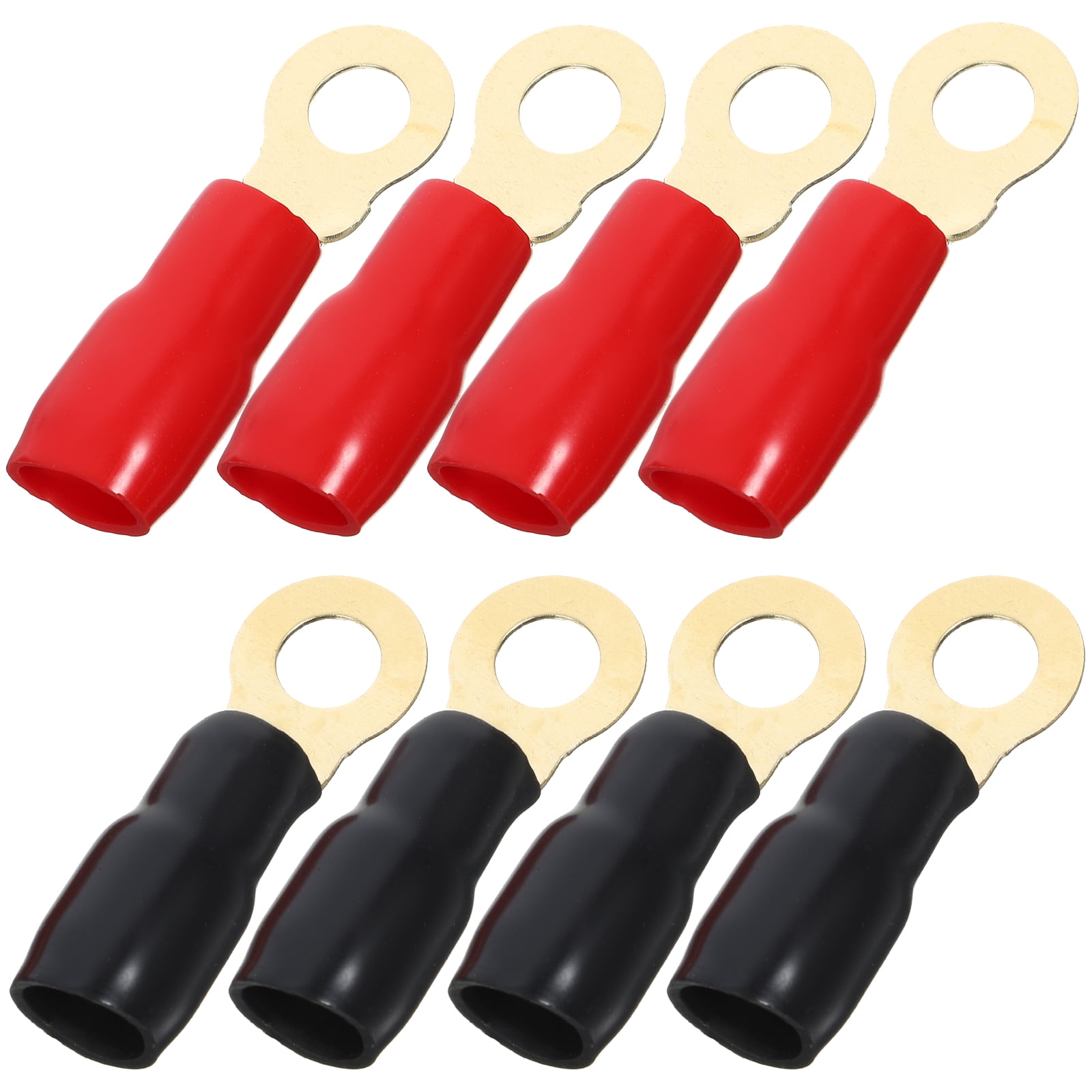 Crimp Ring Terminal Connector Battery Electric Cords Wire Terminals Lugs Connectors 4 Gauge 20