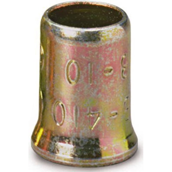 Gardner Bender Crimp Sleeve Connector Solderless Ground Wire Sleeve Cable Connector - 8-Pack