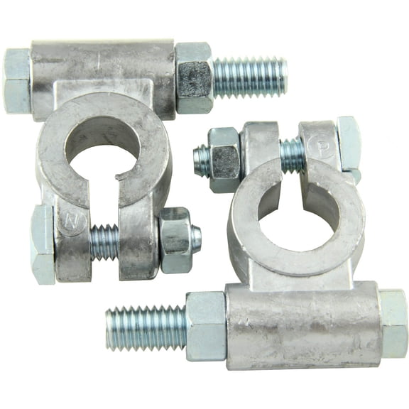 Crimp Supply Military Style Battery Terminal Top Post Set (+ and -)