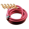 thumbnail image 1 of Crimp Supply Ultra-Flexible Car Battery/Welding Cable - 4 Gauge, Red - 75 Feet - and 5 Copper Lugs, 1 of 5