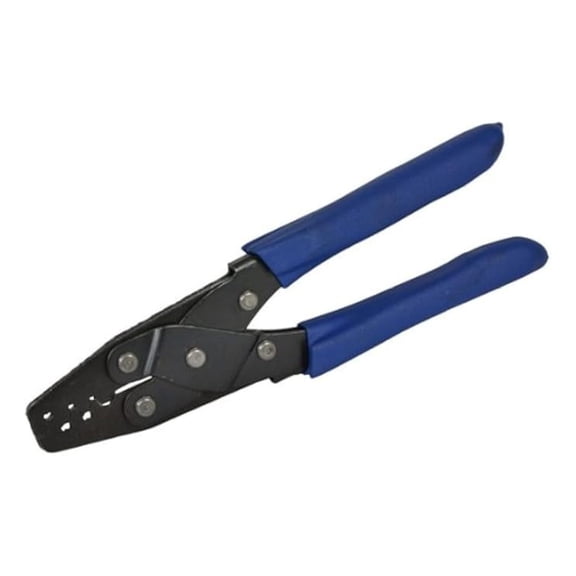 Crimp Tool 24-14 AWG, Thrift Open Barrel Contact Crimper - Reliable Termination for Occasional Use, US Made, Compact Lightweight Design