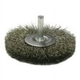 thumbnail image 1 of Crimped Wire Wheel Brushes, 3 In D, 0.014 In Stainless Steel Wire | Bundle of 5 Each, 1 of 1