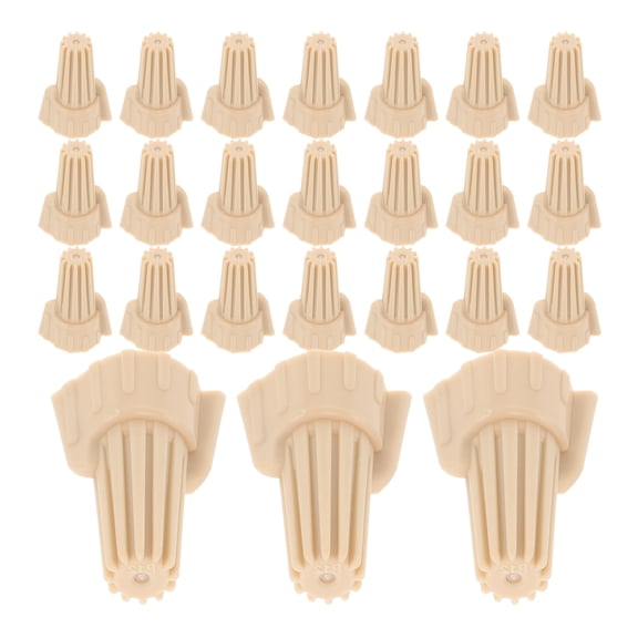 Crimping Cap Terminal Block Electrical Wire Connectors Suite Pp 2.80X1.80X1.30CM 100 Pcs